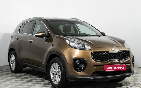 KIA Sportage IV рестайлинг, 2016 год, 1 899 898 рублей, 3 фотография