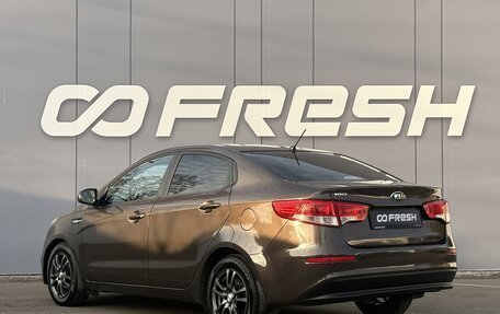 KIA Rio III рестайлинг, 2015 год, 1 005 000 рублей, 2 фотография