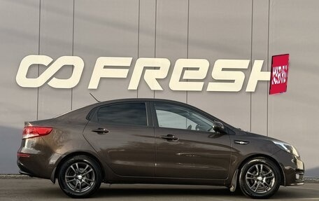 KIA Rio III рестайлинг, 2015 год, 1 005 000 рублей, 5 фотография