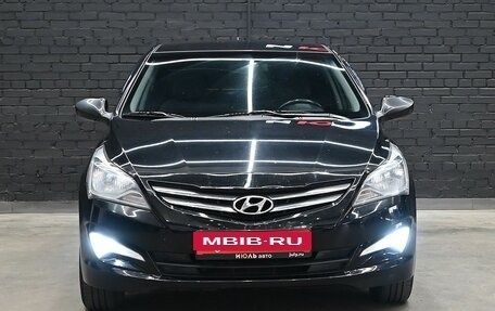 Hyundai Solaris II рестайлинг, 2014 год, 920 000 рублей, 2 фотография
