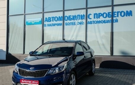 KIA Rio III рестайлинг, 2015 год, 1 115 000 рублей, 1 фотография