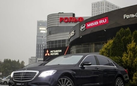 Mercedes-Benz S-Класс, 2018 год, 7 555 000 рублей, 1 фотография