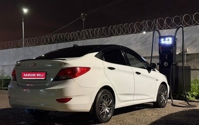Hyundai Solaris II рестайлинг, 2011 год, 630 000 рублей, 1 фотография