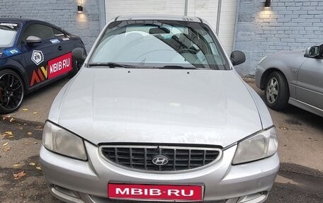Hyundai Accent II, 2004 год, 420 000 рублей, 1 фотография