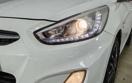 Hyundai Solaris II рестайлинг, 2014 год, 1 070 000 рублей, 29 фотография