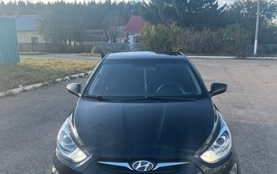 Hyundai Solaris II рестайлинг, 2011 год, 730 000 рублей, 1 фотография