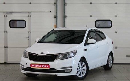 KIA Rio III рестайлинг, 2016 год, 865 000 рублей, 1 фотография