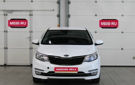 KIA Rio III рестайлинг, 2016 год, 865 000 рублей, 2 фотография