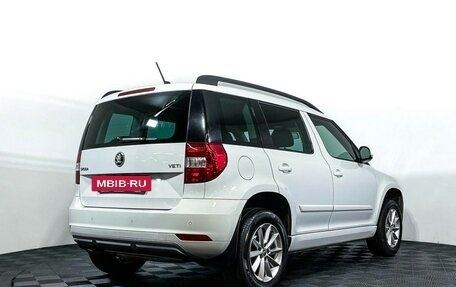 Skoda Yeti I рестайлинг, 2017 год, 1 597 000 рублей, 5 фотография