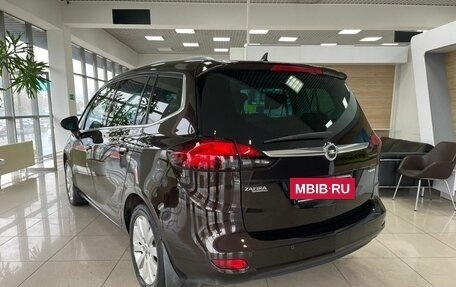 Opel Zafira C рестайлинг, 2013 год, 1 200 000 рублей, 5 фотография