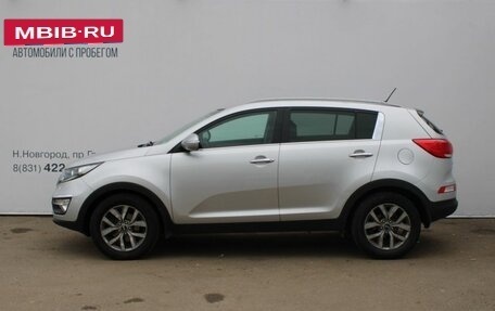 KIA Sportage III, 2014 год, 1 299 000 рублей, 2 фотография