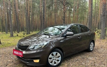 KIA Rio III рестайлинг, 2016 год, 1 090 000 рублей, 5 фотография