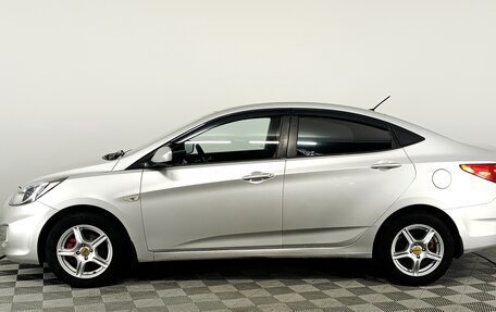 Hyundai Solaris II рестайлинг, 2011 год, 650 000 рублей, 9 фотография