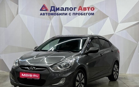 Hyundai Solaris II рестайлинг, 2014 год, 770 000 рублей, 1 фотография