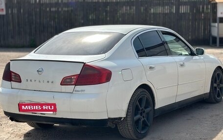 Nissan Skyline, 2002 год, 240 000 рублей, 5 фотография