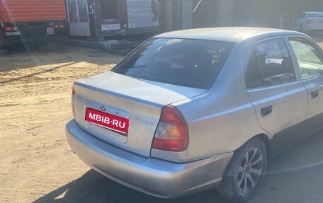 Hyundai Accent II, 2001 год, 120 000 рублей, 4 фотография