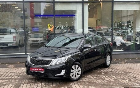 KIA Rio III рестайлинг, 2015 год, 1 099 111 рублей, 1 фотография