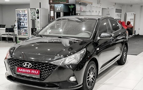 Hyundai Solaris II рестайлинг, 2021 год, 1 350 000 рублей, 1 фотография