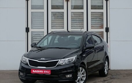 KIA Rio III рестайлинг, 2015 год, 990 000 рублей, 1 фотография