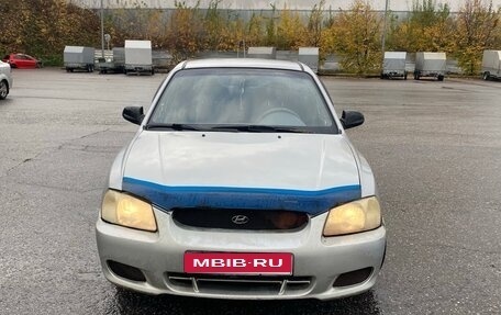 Hyundai Accent II, 2002 год, 170 000 рублей, 1 фотография