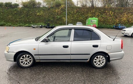 Hyundai Accent II, 2002 год, 170 000 рублей, 2 фотография