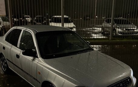 Hyundai Accent II, 2002 год, 350 000 рублей, 2 фотография