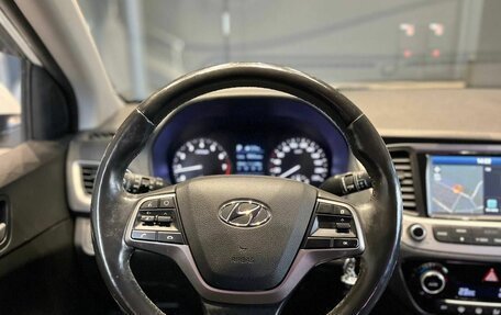 Hyundai Solaris II рестайлинг, 2017 год, 1 196 000 рублей, 19 фотография