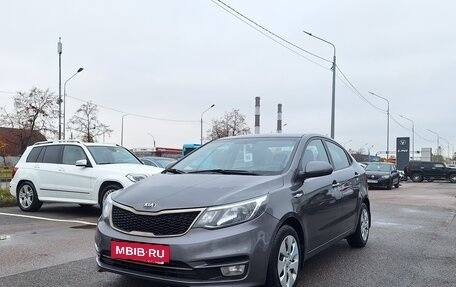 KIA Rio III рестайлинг, 2015 год, 799 000 рублей, 1 фотография