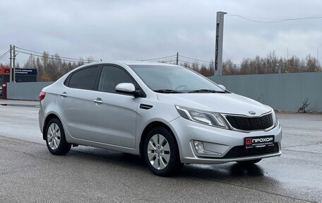 KIA Rio III рестайлинг, 2013 год, 857 000 рублей, 22 фотография