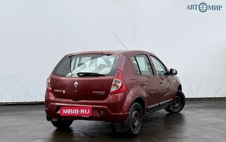 Renault Sandero I, 2011 год, 612 000 рублей, 5 фотография
