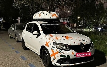 Renault Sandero II рестайлинг, 2016 год, 495 000 рублей, 1 фотография