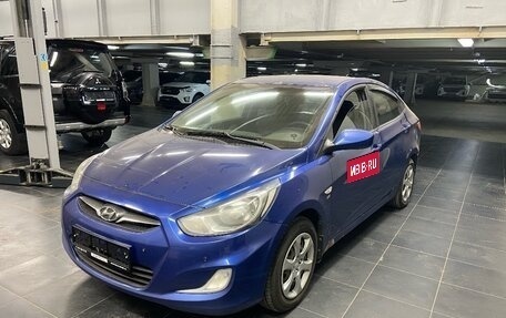 Hyundai Solaris II рестайлинг, 2011 год, 630 000 рублей, 1 фотография