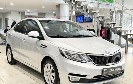 KIA Rio III рестайлинг, 2015 год, 750 000 рублей, 3 фотография