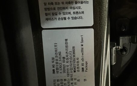 BMW X6, 2020 год, 9 000 000 рублей, 11 фотография