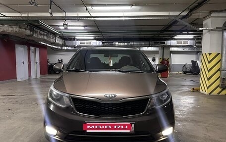 KIA Rio III рестайлинг, 2016 год, 856 300 рублей, 2 фотография