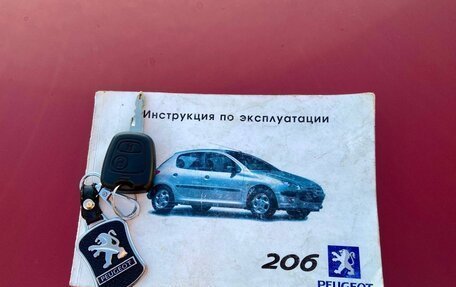 Peugeot 206, 2002 год, 345 000 рублей, 28 фотография