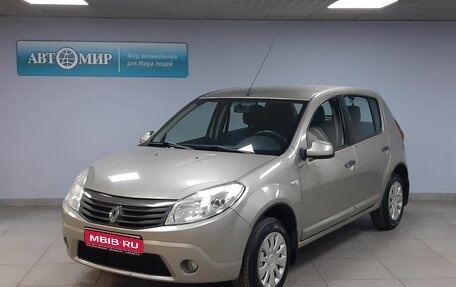 Renault Sandero I, 2010 год, 553 000 рублей, 1 фотография