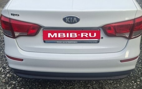 KIA Rio III рестайлинг, 2015 год, 12 фотография