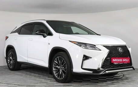 Lexus RX IV рестайлинг, 2017 год, 4 999 000 рублей, 3 фотография