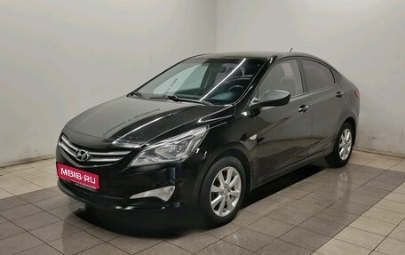 Hyundai Solaris II рестайлинг, 2014 год, 599 000 рублей, 1 фотография
