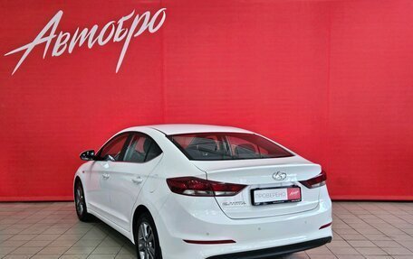 Hyundai Elantra VI рестайлинг, 2016 год, 1 280 000 рублей, 3 фотография