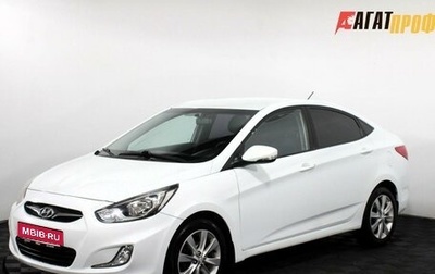 Hyundai Solaris II рестайлинг, 2012 год, 830 000 рублей, 1 фотография