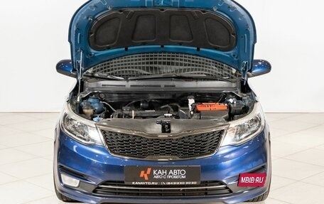 KIA Rio III рестайлинг, 2015 год, 994 388 рублей, 11 фотография