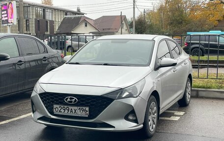 Hyundai Solaris II рестайлинг, 2020 год, 1 099 000 рублей, 1 фотография