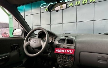 Hyundai Accent II, 2008 год, 439 000 рублей, 14 фотография