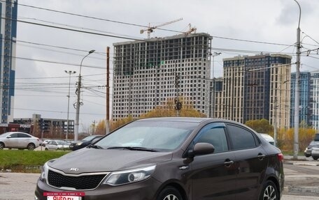 KIA Rio III рестайлинг, 2016 год, 960 000 рублей, 10 фотография