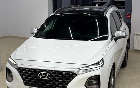 Hyundai Santa Fe IV, 2019 год, 3 290 000 рублей, 2 фотография
