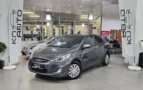 Hyundai Solaris II рестайлинг, 2014 год, 775 000 рублей, 1 фотография