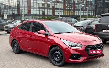 Hyundai Solaris II рестайлинг, 2017 год, 1 000 000 рублей, 3 фотография