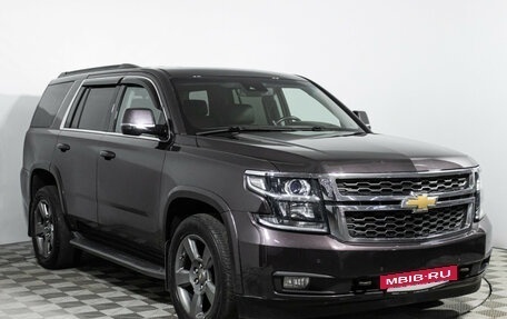 Chevrolet Tahoe IV, 2016 год, 3 599 000 рублей, 2 фотография